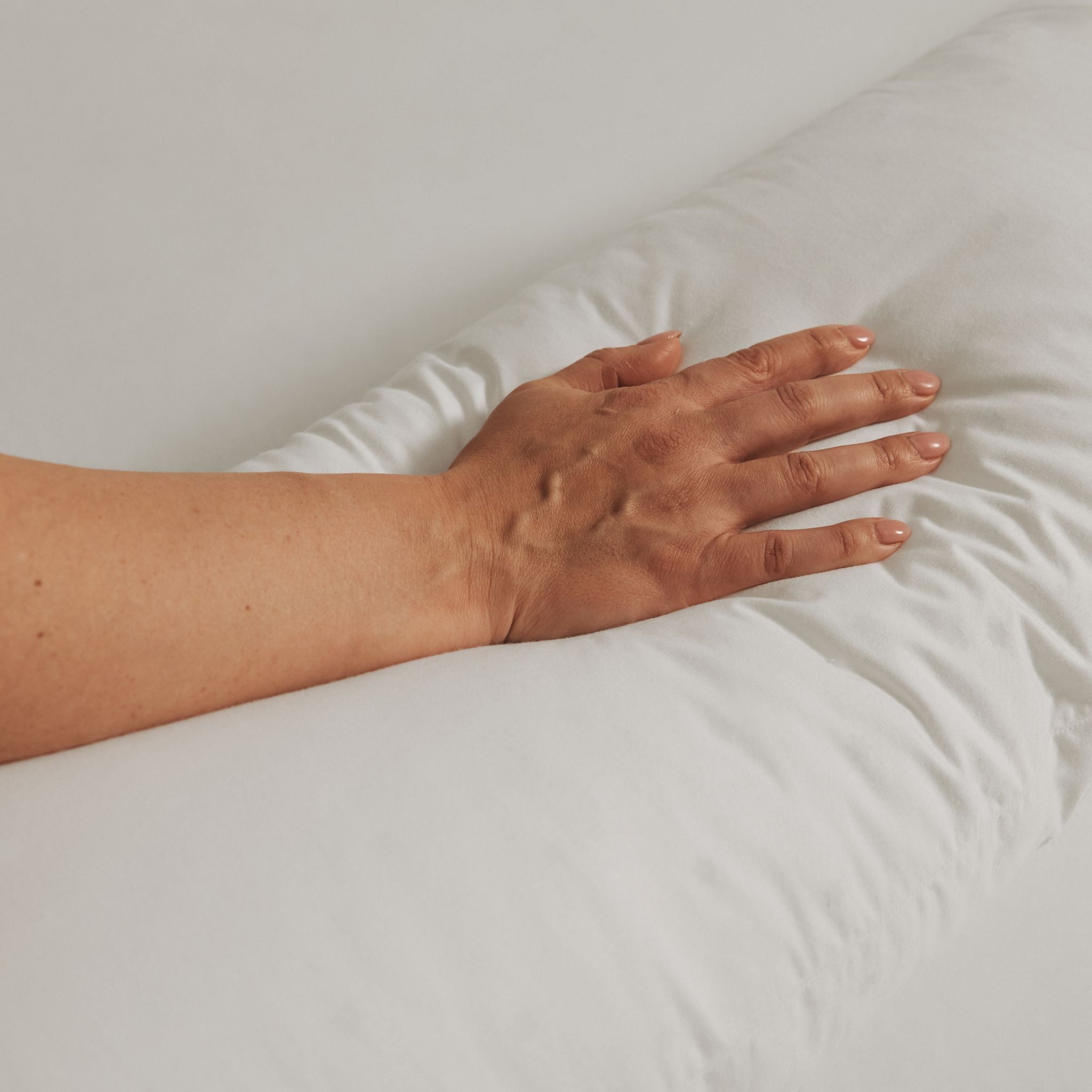 Comfort-U Stödkudde inkl. överdrag - Vit