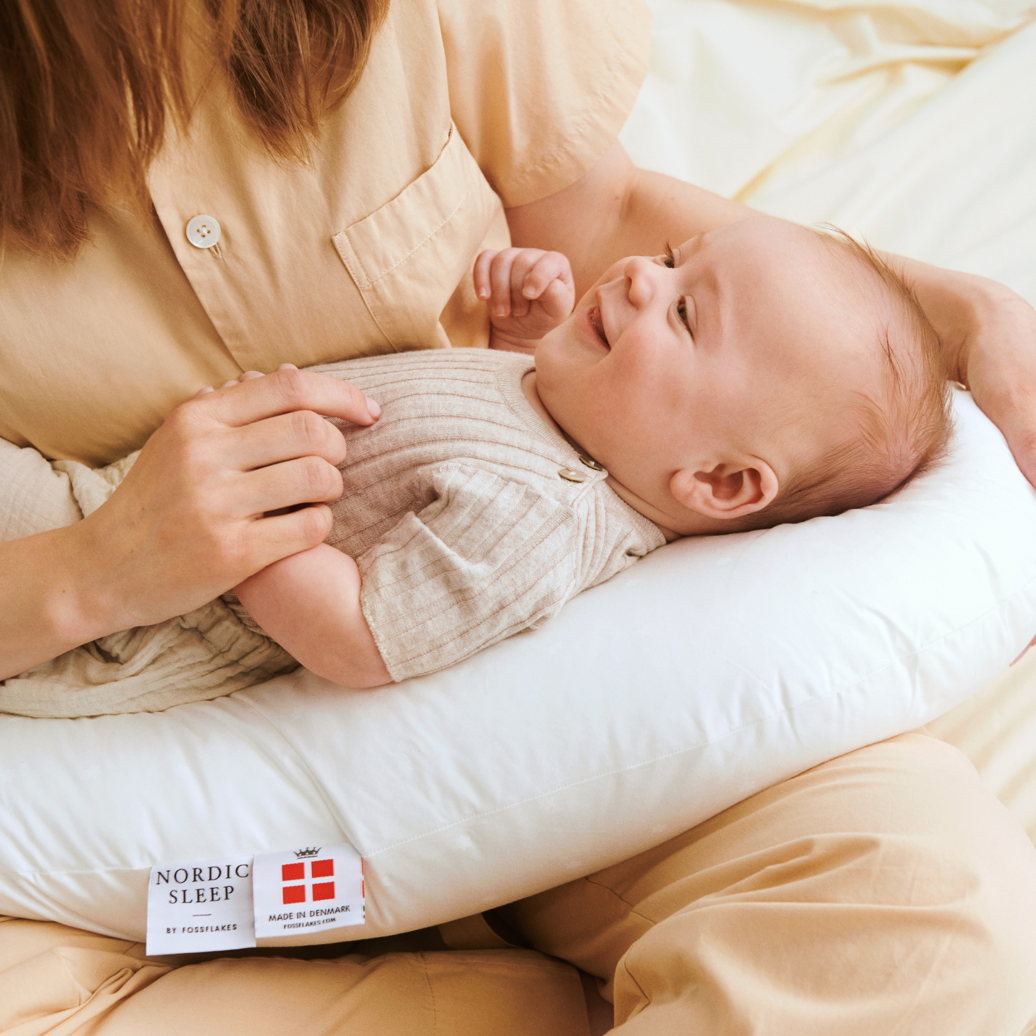 Amningskudde inkl. överdrag - Vit