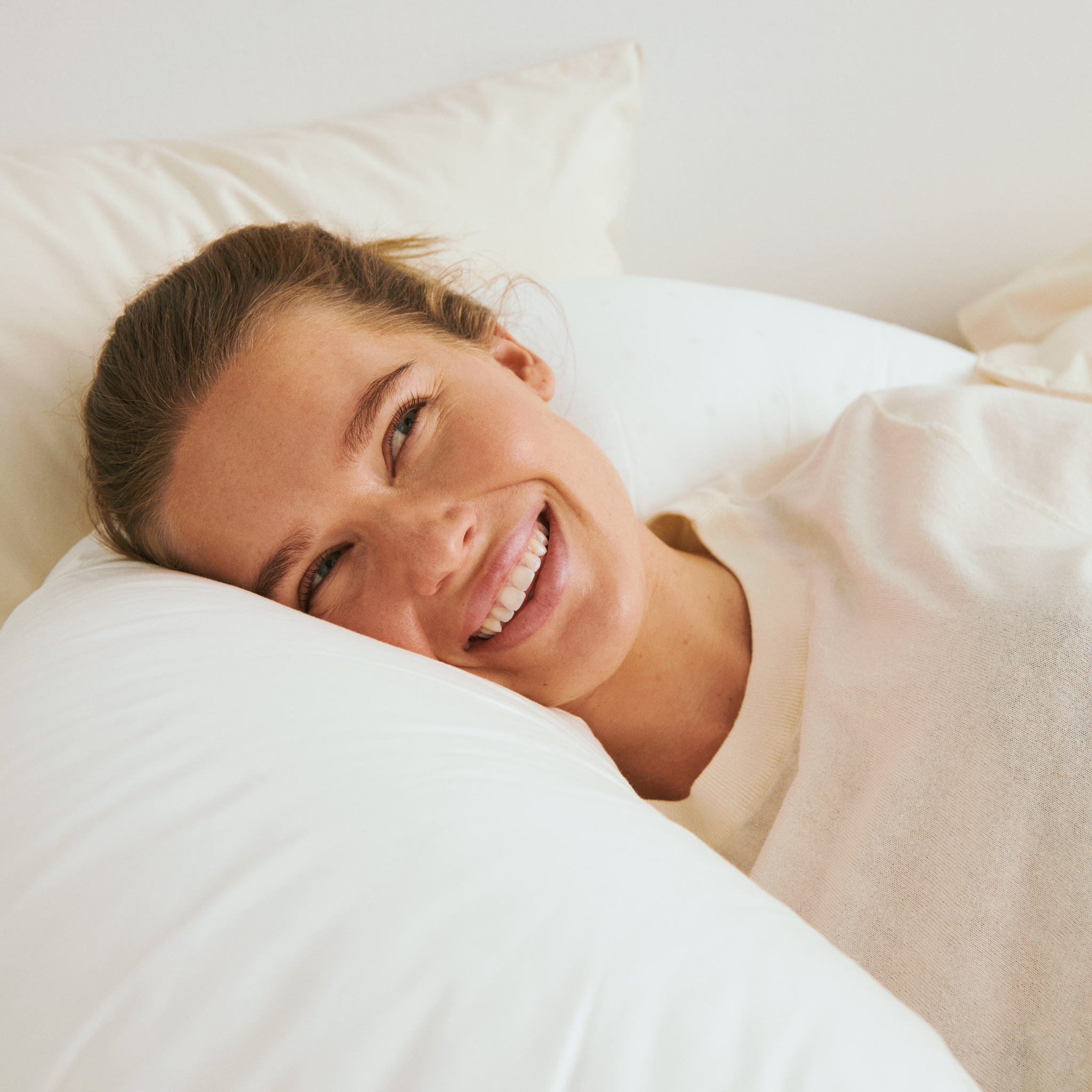 Comfort-U Stödkudde inkl. överdrag - Vit