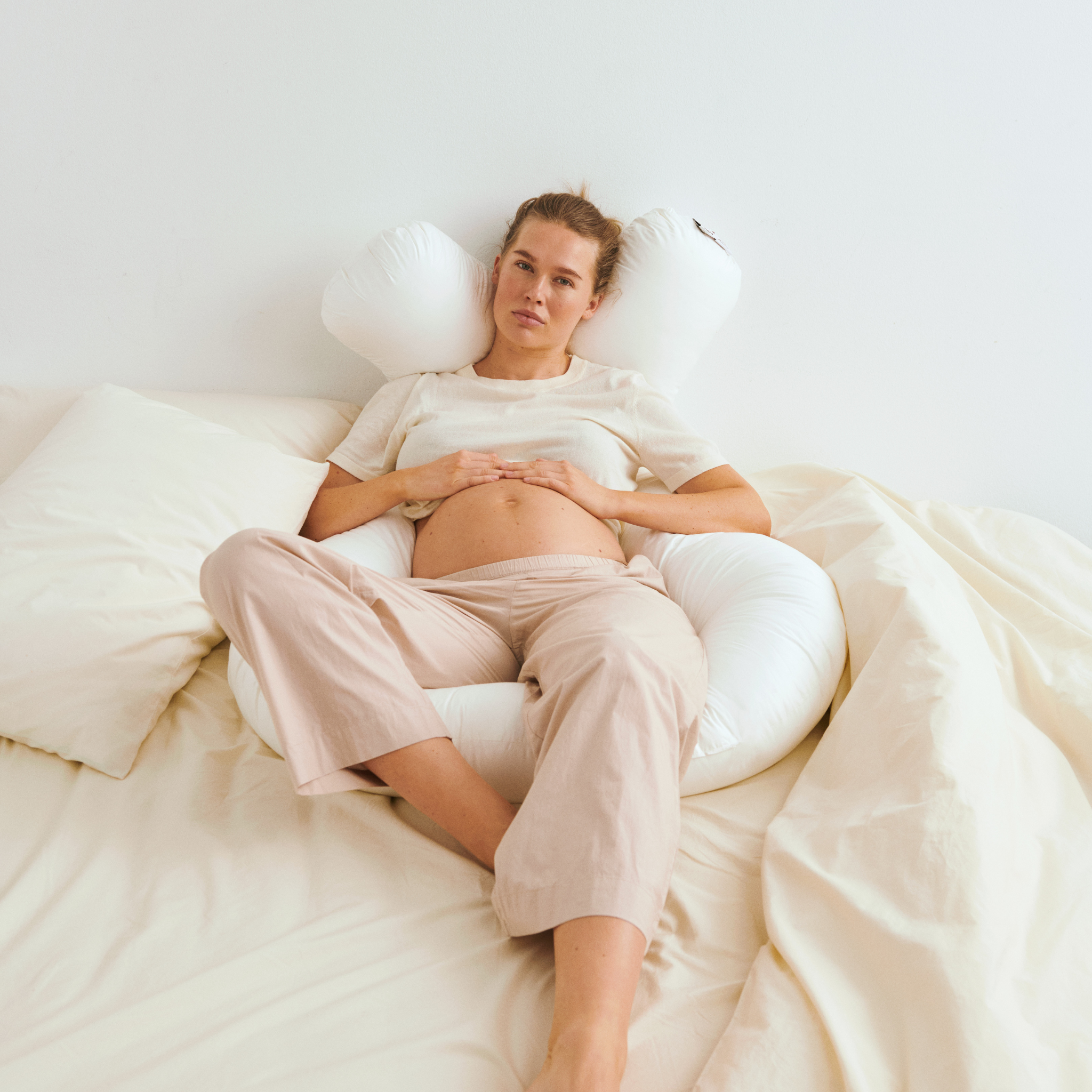 Comfort-U Stödkudde inkl. överdrag - Vit