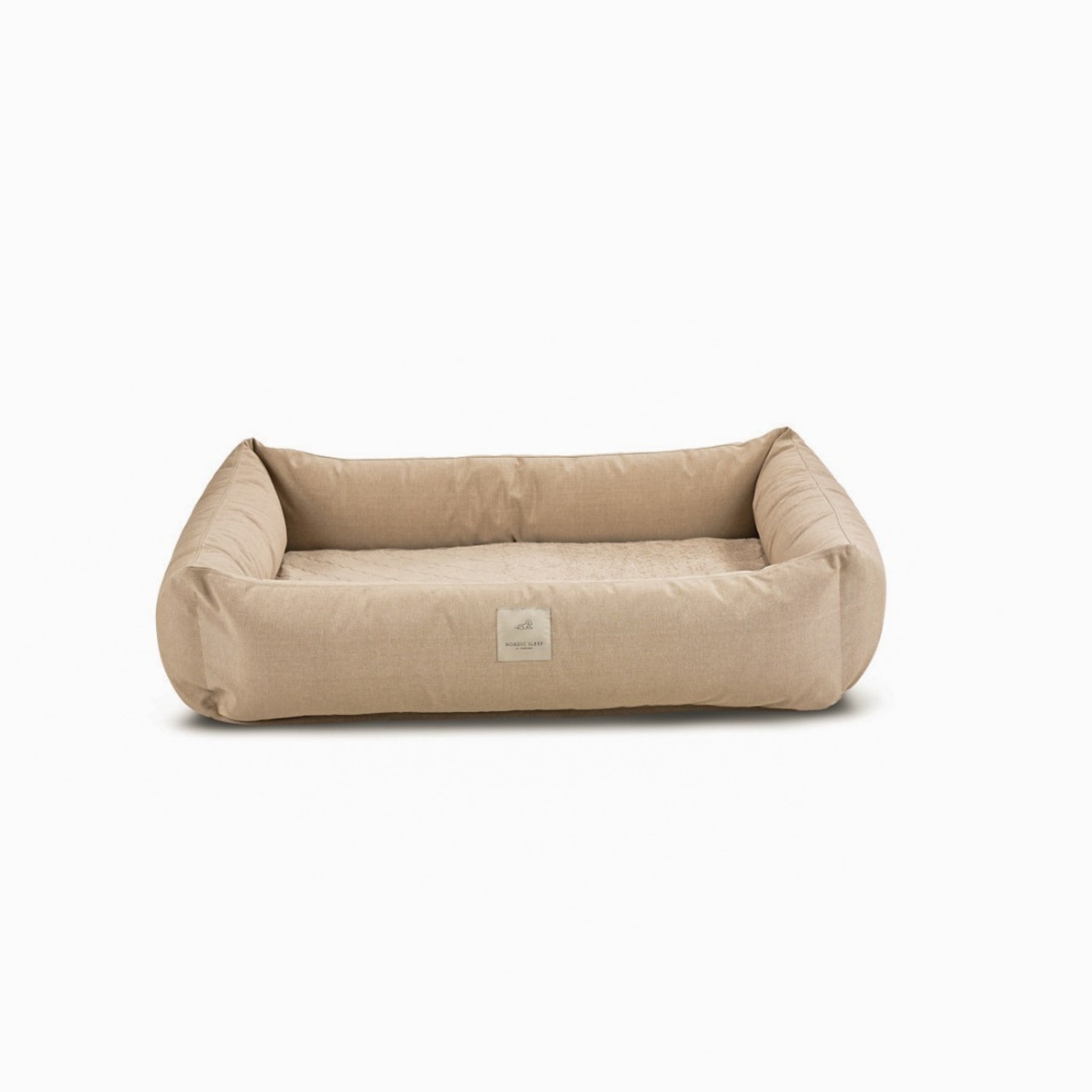 Nordic Sleep x Siccaro hundsäng - Sand/Beige - M