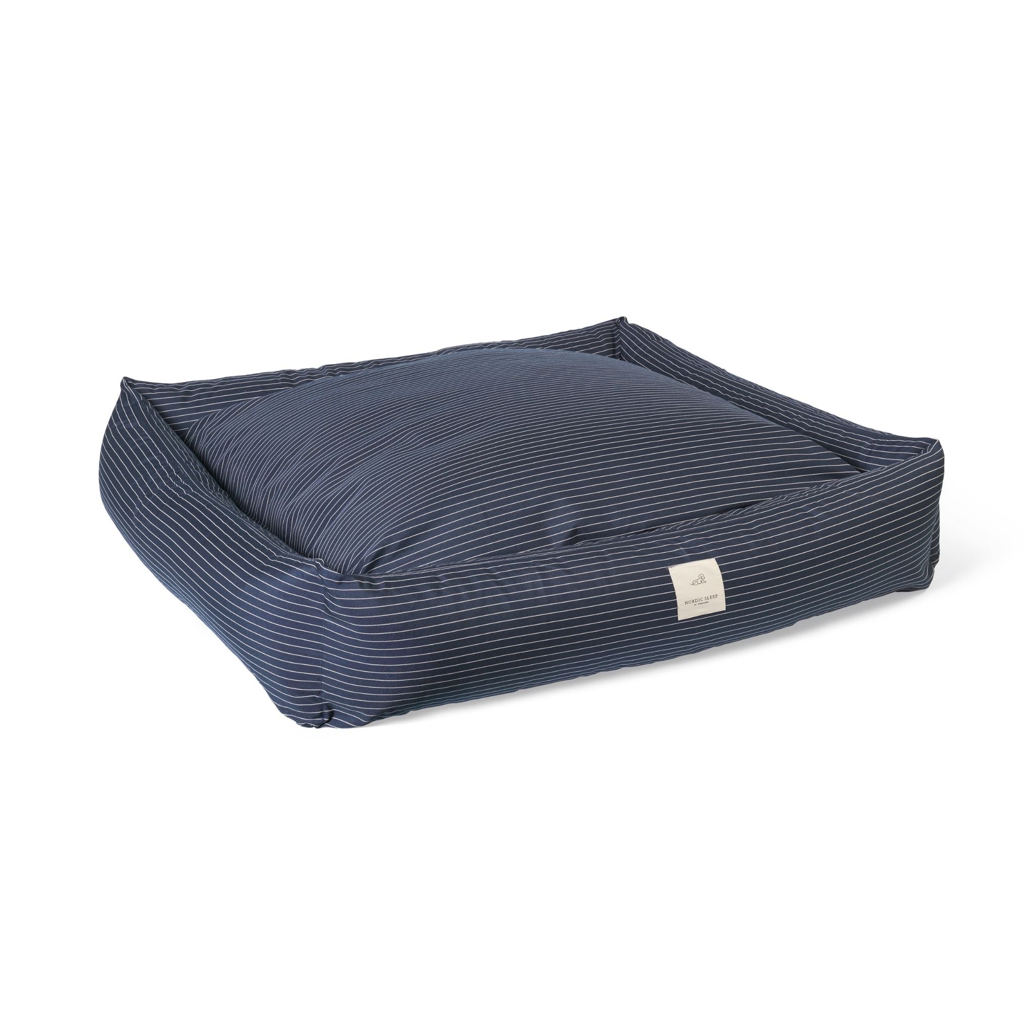 Hundsäng Navy pinstripe Large - 90x100