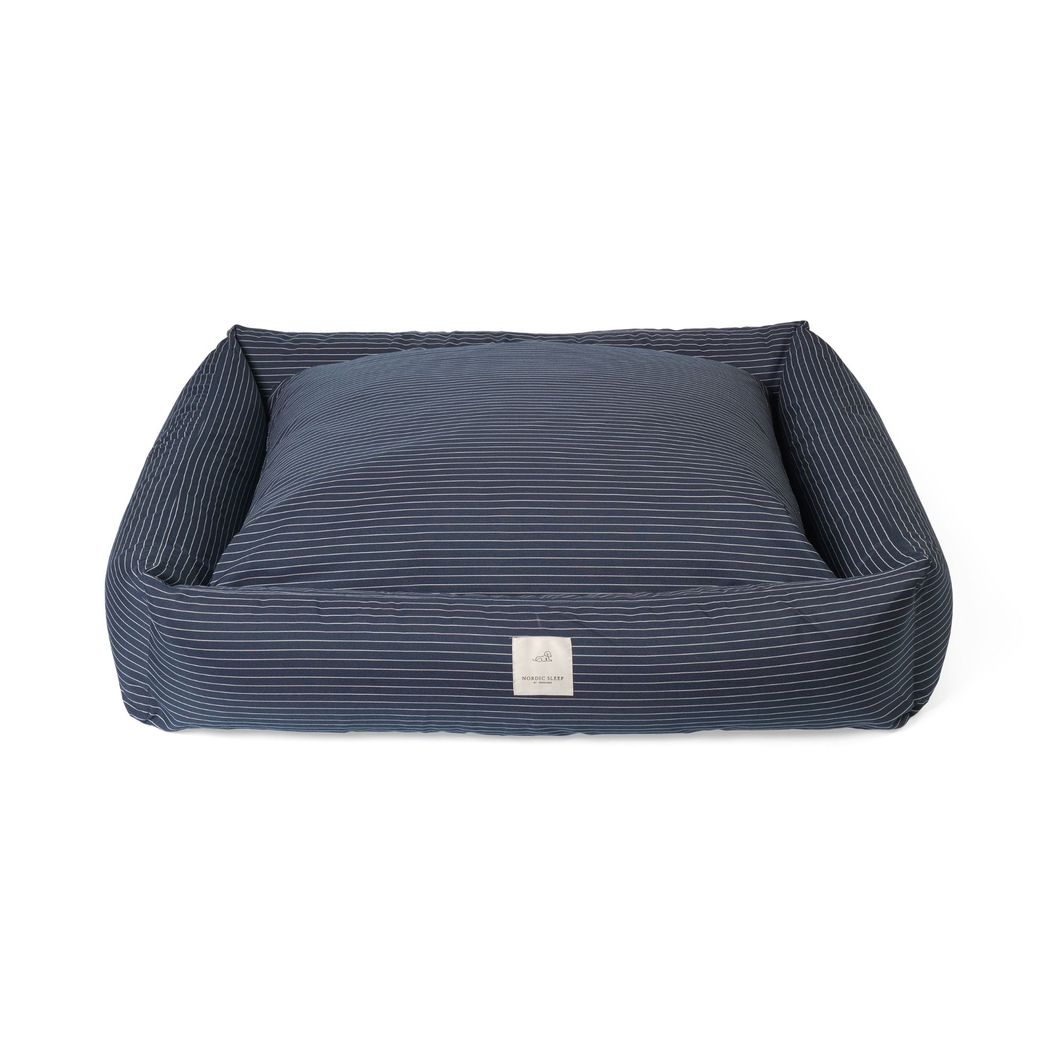 Hundsäng Navy pinstripe Large - 90x100