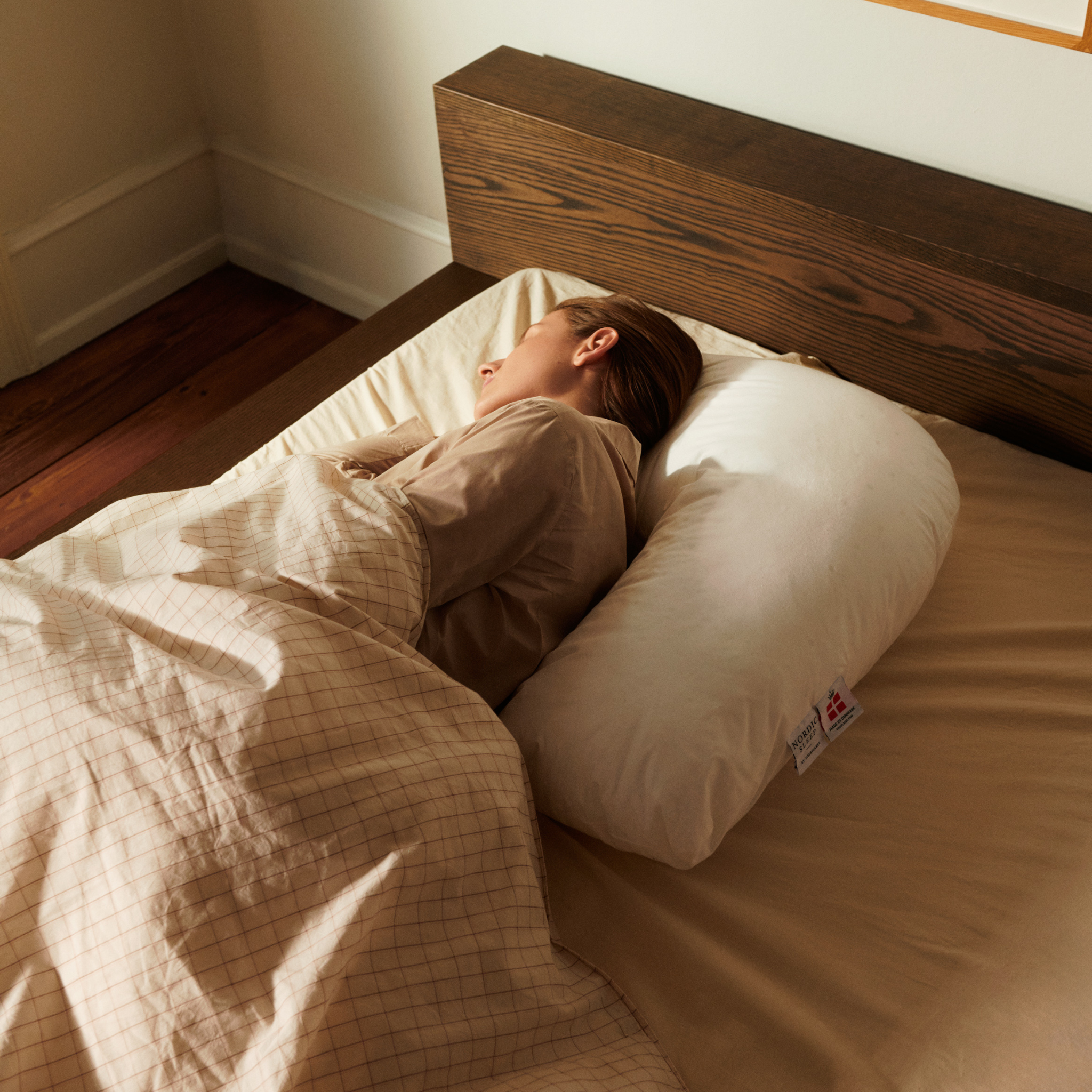 SideSleeper Huvudkudde inkl. örngott - Vit