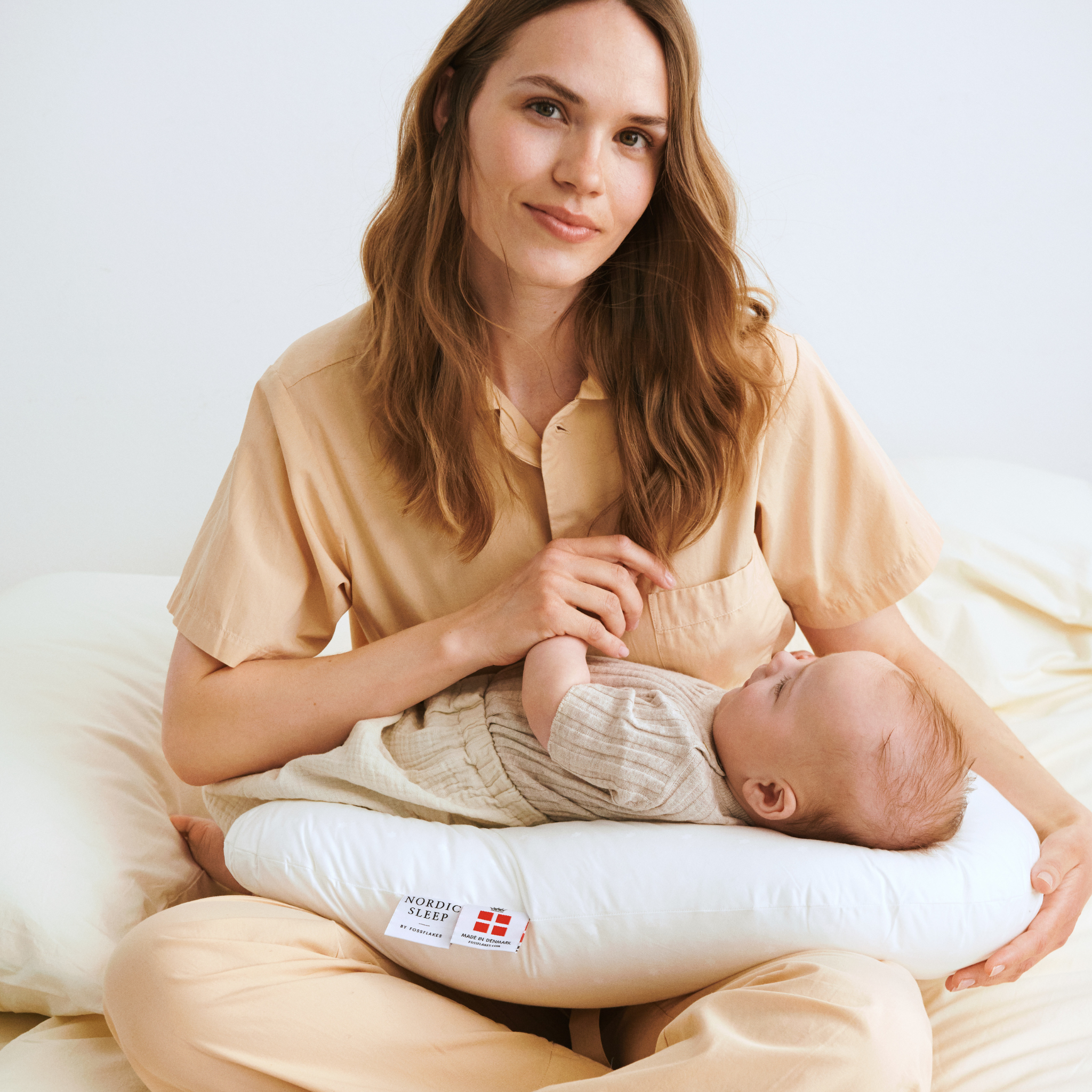 Amningskudde inkl. överdrag - Vit