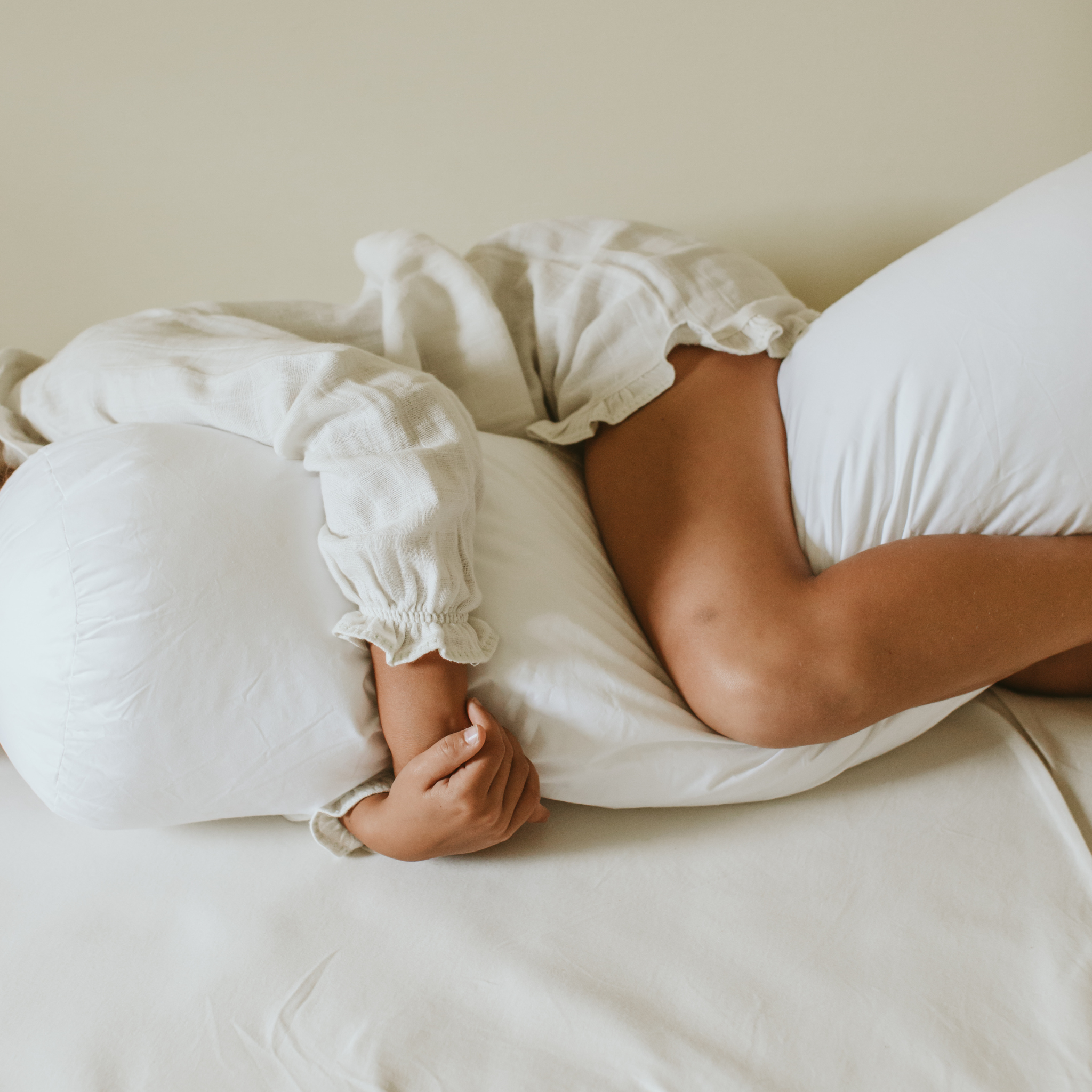 Kuddfodral till Comfort-I Junior Stödkudde - Vit