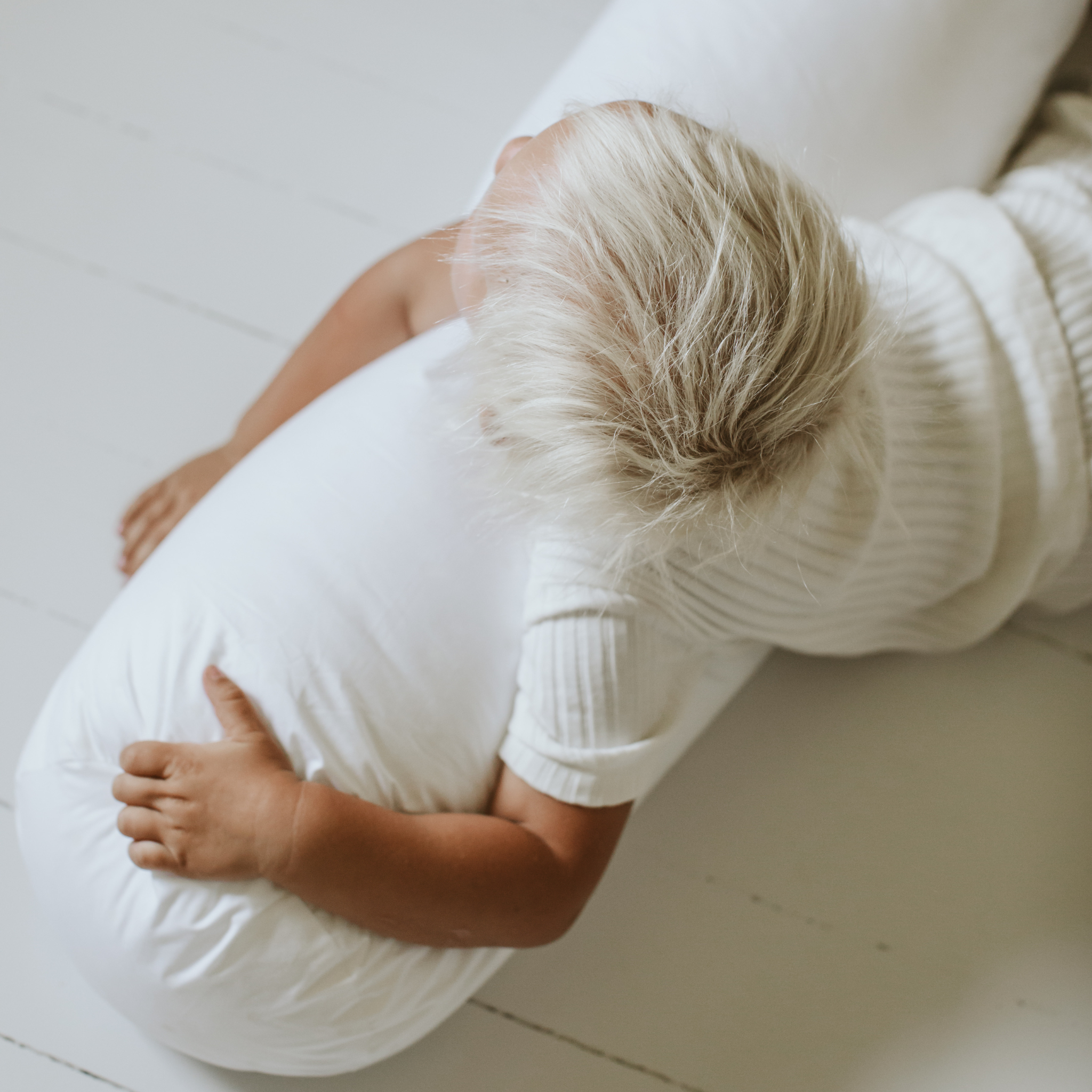 Comfort-I Junior Stödkudde inkl. överdrag - Vit