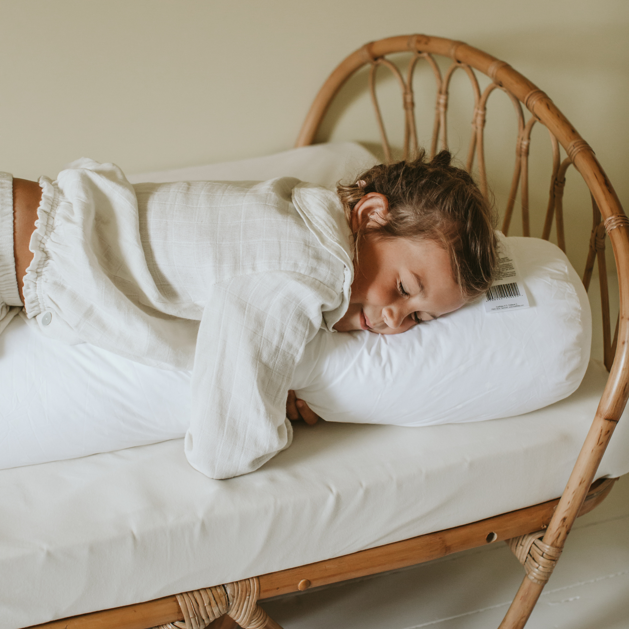 Comfort-I Junior Stödkudde inkl. överdrag - Vit