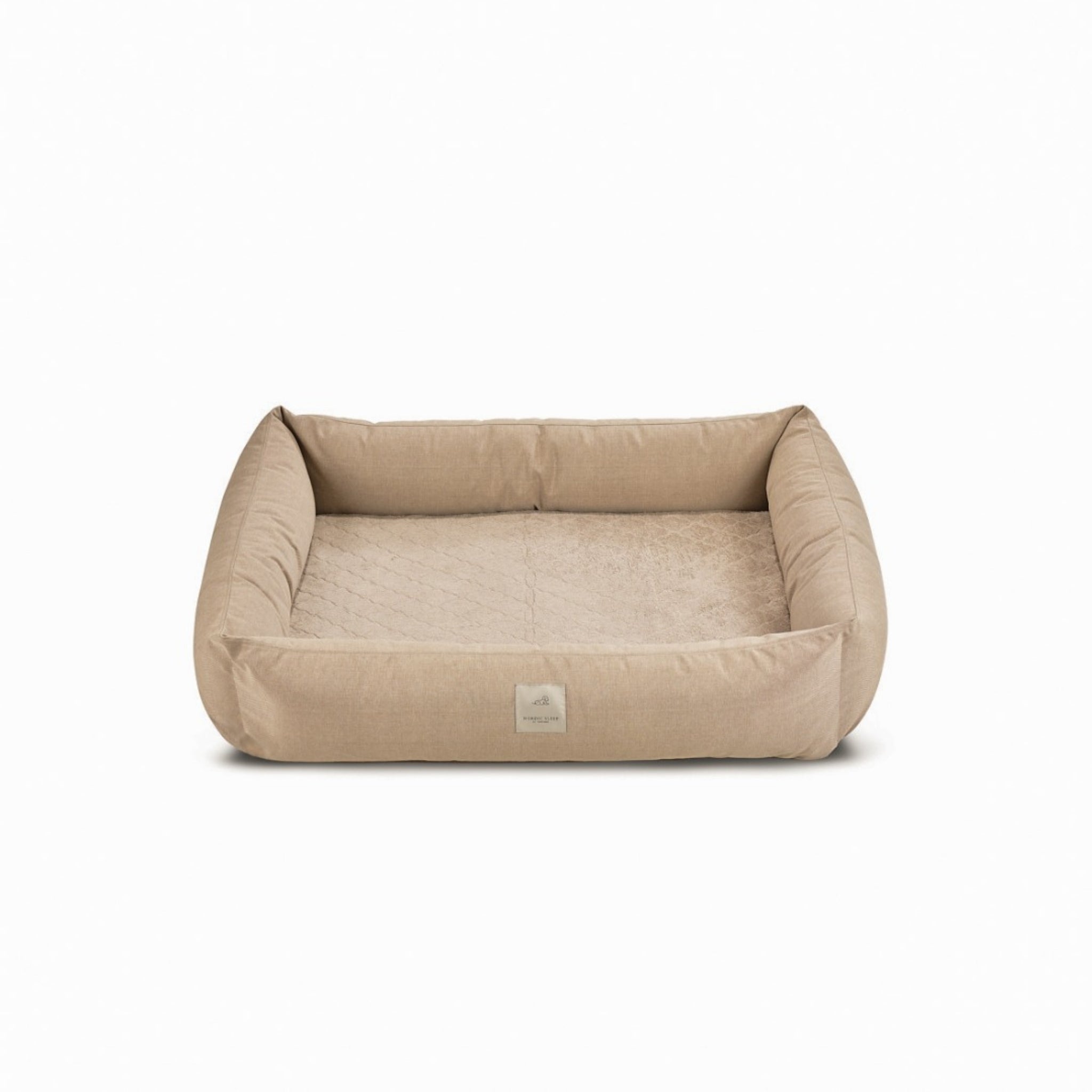 Nordic Sleep x Siccaro hundsäng - Sand/Beige - M