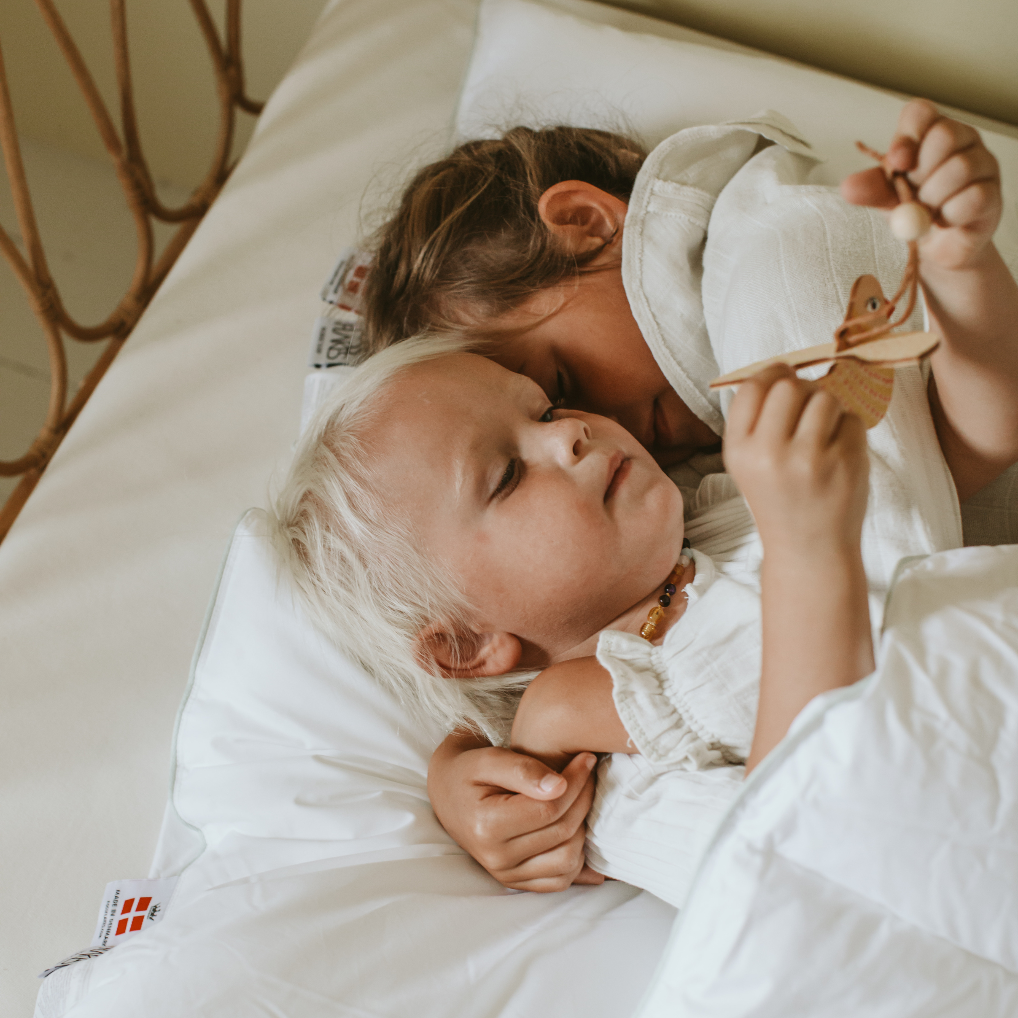 Barntäcke och kuddset