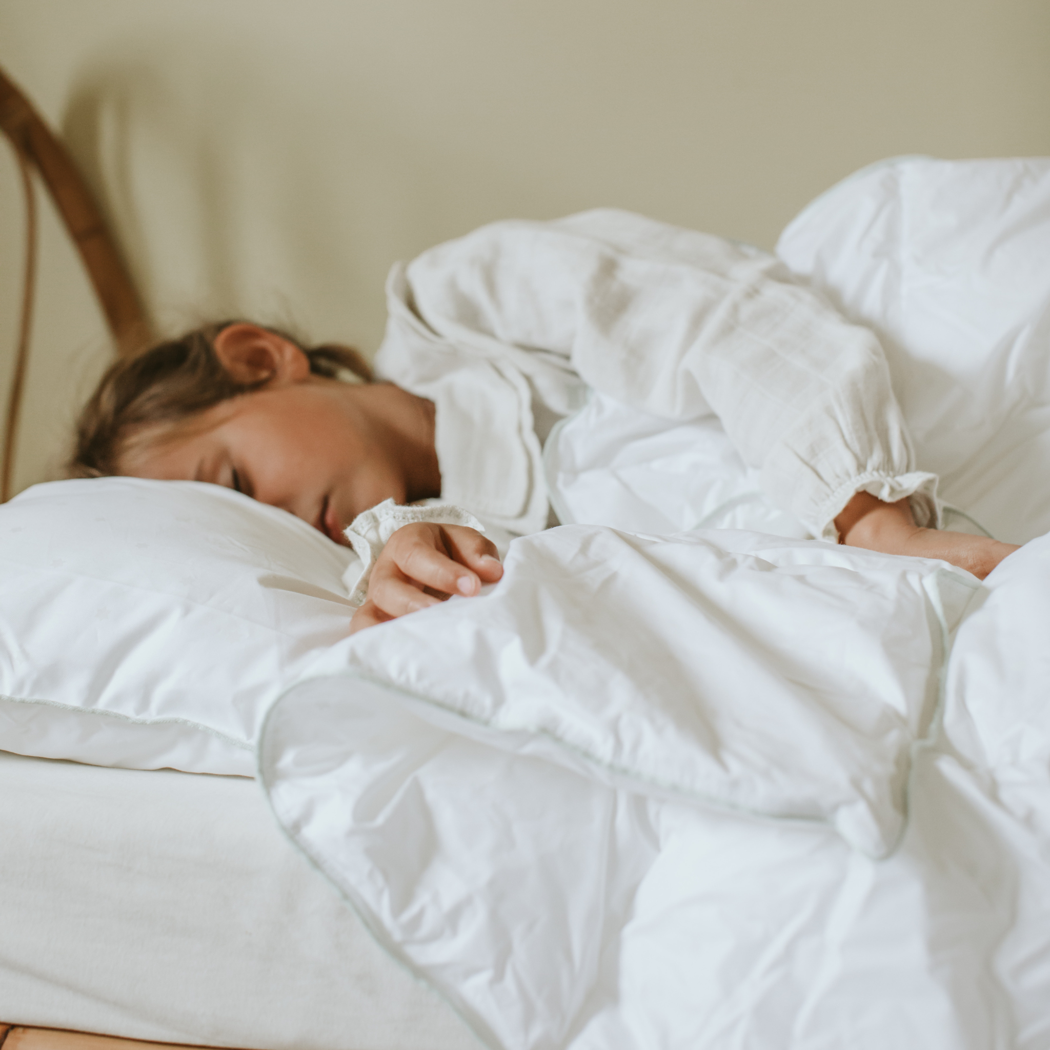 Barntäcke och kuddset