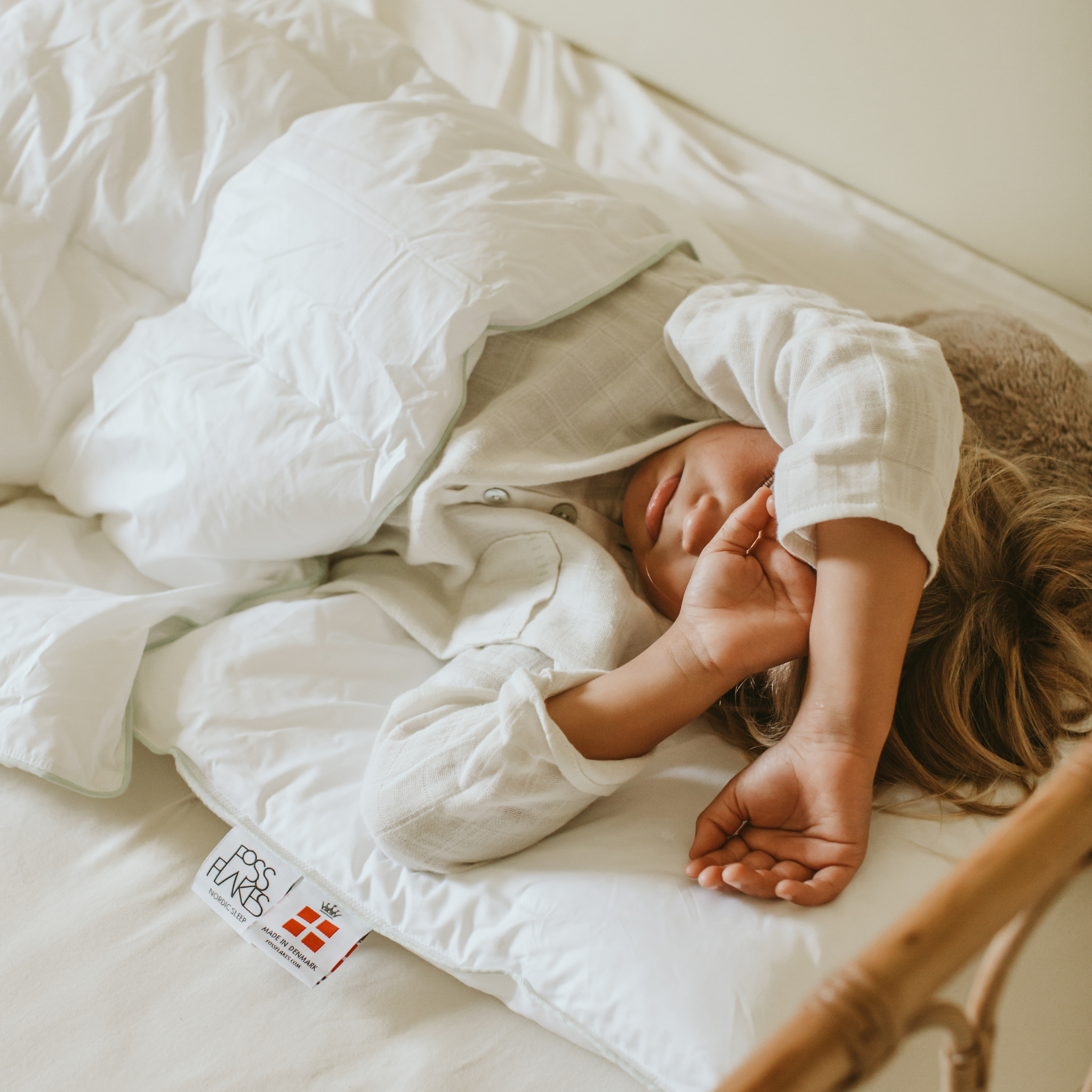 Barntäcke och kuddset