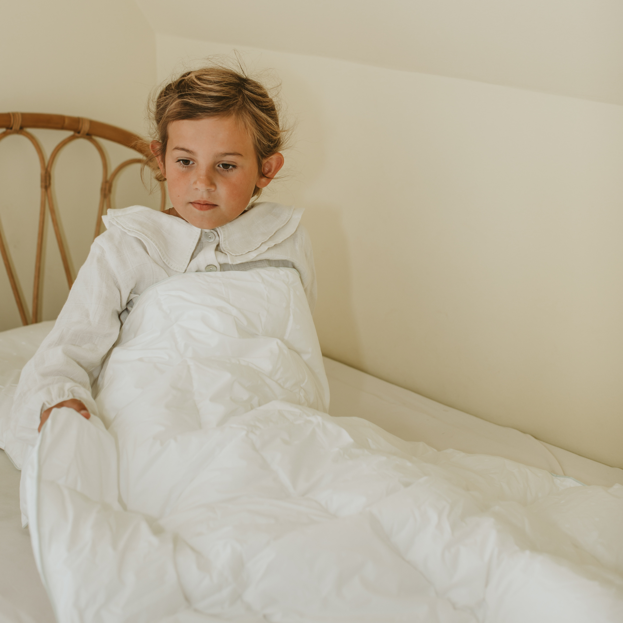 Barntäcke och kuddset