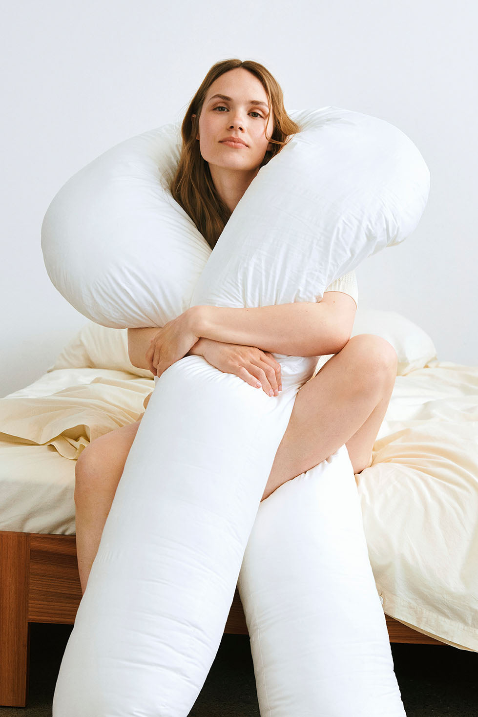 Kuddfodral till Comfort-U Stödkudde - Vit